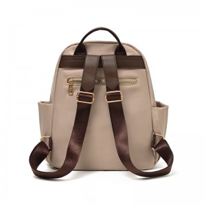 2026 New Style Women’s Double Shoulder Bag Large Capacity Lightweight Waterproof Casual Travel Backpack Oxford Simple Design