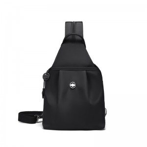 Buehlee Multi-layer Polyester Cloth Cross-body Women’s Bag New Multi-purpose Ostrich Pattern Zipper Closure Large Capacity