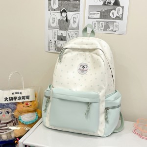 2026 Buehlee Hip-Hop Nylon Dual-Shoulder Backpack for Unisex Travel & School Use 21L Capacity Durable Softback