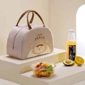 Thickened Lunch Box – Cute Cartoon Large-capacity Portable Insulated Bag for Carrying Lunch – Oxford Cloth Lunch Box Bag