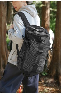 Duffel Bag, Men’s Backpack, Large Capacity, Outdoor Hiking and Climbing Bag, Multi-functional Travel and Vacation Bag