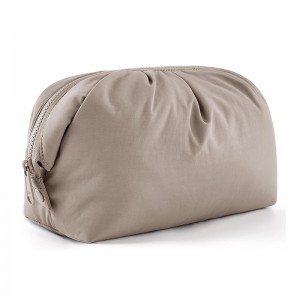 New Cute Bow Zipper Nylon Travel Makeup Bag-Portable Cosmetics Storage for Bag