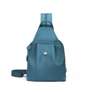 Buehlee Multi-layer Polyester Cloth Cross-body Women’s Bag New Multi-purpose Ostrich Pattern Zipper Closure Large Capacity