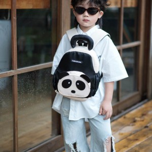 New Model Kindergarten Small Oxford Schoolbag Houndstooth Soft Handle Backpack Children Aged 3-6 Suitable Both Boys Girls