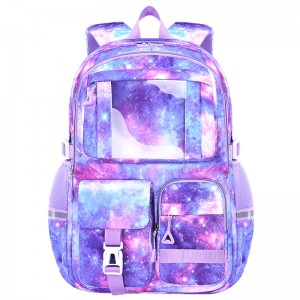 Children’s Three-piece Oxford Backpack Set for Unisex Primary/junior High School Students Ultra-lightweight Durable Carrying