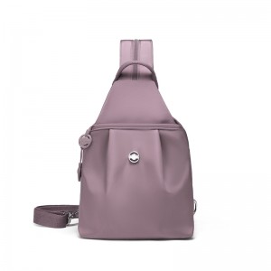 Buehlee Multi-layer Polyester Cloth Cross-body Women’s Bag New Multi-purpose Ostrich Pattern Zipper Closure Large Capacity