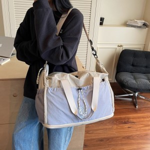 Buehlee Fashionable Multi-Color Lightweight Polyester Luggage Backpack Zipper Closure Large Capacity Expandable Travel Bag