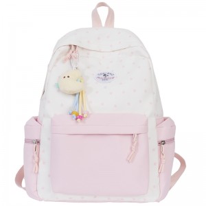 2026 Buehlee Hip-Hop Nylon Dual-Shoulder Backpack for Unisex Travel & School Use 21L Capacity Durable Softback