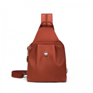 Buehlee Multi-layer Polyester Cloth Cross-body Women’s Bag New Multi-purpose Ostrich Pattern Zipper Closure Large Capacity
