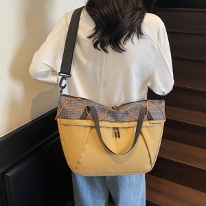 Dry Wet Separation Nylon Fitness Bag Zipper Hasp Closure Eco-Friendly Men Women Compact Bag Short Trips Business Travel Bag