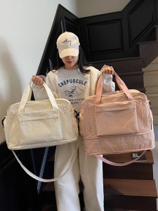 Light Weight Large Capacity Casual Premium Expandable Multi-Functional Storage Tote Bag for Business Travel & Fitness Luggage