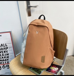 Male Female Korean-style Fashion Cartoon High/Middle School Student Large Capacity Double-Shoulder Backpack Zipper Waterproof