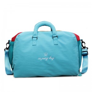 Unisex Fashion Polyester Travel Bag-Lightweight Large Capacity Hand Luggage with Zipper Closure for Take-Off