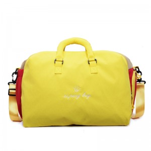 Unisex Fashion Polyester Travel Bag-Lightweight Large Capacity Hand Luggage with Zipper Closure for Take-Off