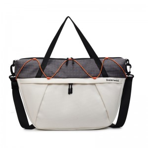 Dry Wet Separation Nylon Fitness Bag Zipper Hasp Closure Eco-Friendly Men Women Compact Bag Short Trips Business Travel Bag