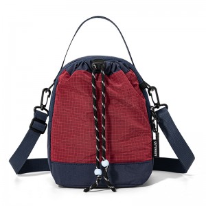 Outdoor Women’s Multi-Color Nylon Crossbody Backpack with Two Water Bottle Bags Lightweight Large Capacity for Hiking & Climbing