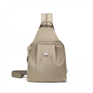 Buehlee Multi-layer Polyester Cloth Cross-body Women’s Bag New Multi-purpose Ostrich Pattern Zipper Closure Large Capacity