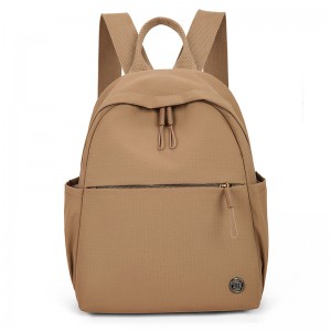 2026 Korean Version New Simple Business-style Backpack for Women, Water-resistant Nylon, Lightweight, Travel Small Bag