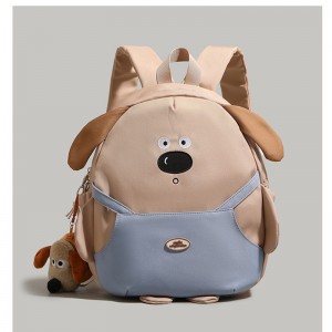 2026 New Design Unisex Children’s Backpack-Cute Double-Shoulder Bag Zipper Durable Polyester for Kindergarten Primary School