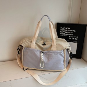 Buehlee Fashionable Multi-Color Lightweight Polyester Luggage Backpack Zipper Closure Large Capacity Expandable Travel Bag