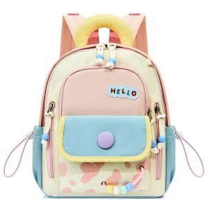 New Oxford Cute Houndstooth Children’s Schoolbag Multi-Color Design High Appearance Quality Trendy Small Backpack