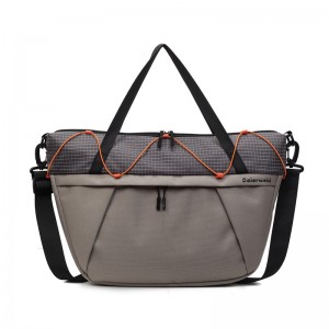 Dry Wet Separation Nylon Fitness Bag Zipper Hasp Closure Eco-Friendly Men Women Compact Bag Short Trips Business Travel Bag