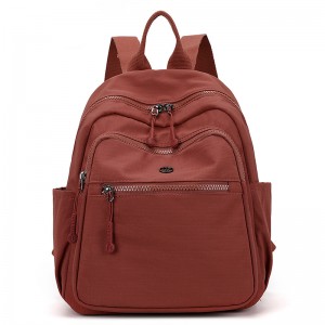 Buehlee 2026 Oxford Waterproof Backpack Custom Logo Retractable Strap Cell Phone Pocket-Fashion Women’s Daily Use Travel Bag