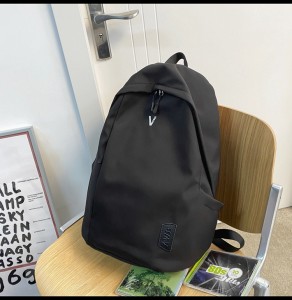 Male Female Korean-style Fashion Cartoon High/Middle School Student Large Capacity Double-Shoulder Backpack Zipper Waterproof
