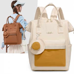 Cross-border Japanese-style Large-capacity Waterproof Polyester Baby Carrier Zipper Retractable Strap Multi-functional