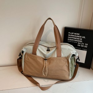 Buehlee Fashionable Multi-Color Lightweight Polyester Luggage Backpack Zipper Closure Large Capacity Expandable Travel Bag