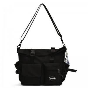 Fashionable Lady Summer Handbag-Large Capacity Crossbody & Sling Bag with Two Straps and ZIP Closure for Outdoor Travel