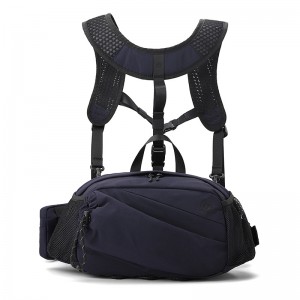 New Unisex Dual-Shoulder Backpack with Nylon Zipper Waterproof for Outdoor Travel Waist & Chest Bags