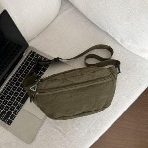 2026 Wholesale Fashionable Simple Crossbody Bag Unisex Summer New Style Lightweight Versatile Single Shoulder Trendy Polyester