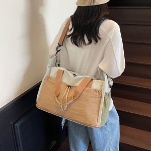 Buehlee Fashionable Multi-Color Lightweight Polyester Luggage Backpack Zipper Closure Large Capacity Expandable Travel Bag