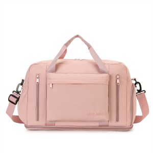 2026 Minimalist Autumn New Style Unisex Sporty Casual Oxford Lightweight Zipper Large Capacity Shoulder Bag for Short Travel